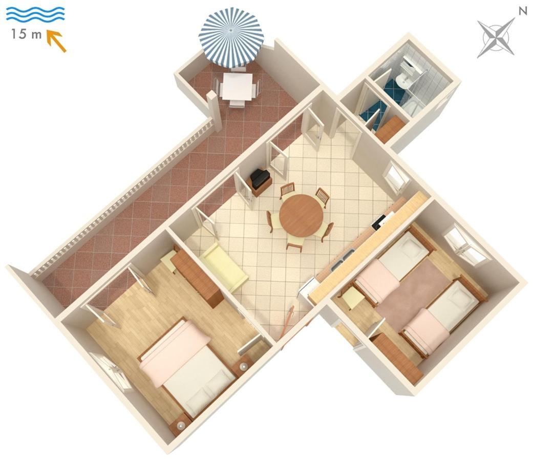 Apartments By The Sea Razanj, Rogoznica - 4253 Exteriér fotografie